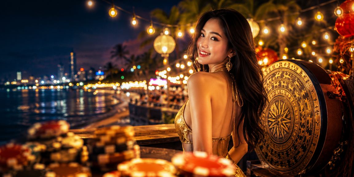 Người dùng tại Phú Quốc tham gia khuyến mãi nạp tiền trong lễ hội