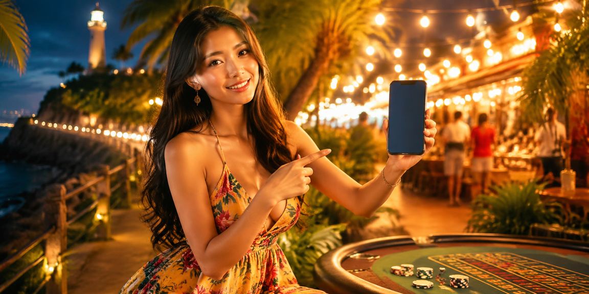 Người chơi Baccarat tại chợ đêm Vũng Tàu trong không khí sôi động